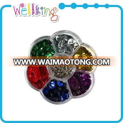 Decoration craft colorful PVC loose sequins, sequin